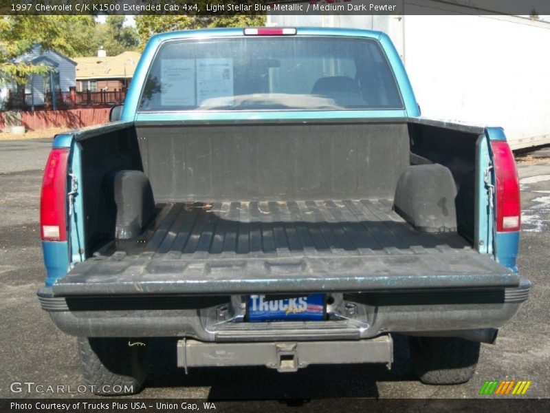 Light Stellar Blue Metallic / Medium Dark Pewter 1997 Chevrolet C/K K1500 Extended Cab 4x4