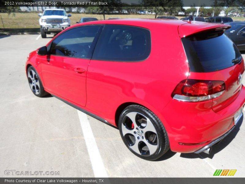 Tornado Red / Titan Black 2012 Volkswagen GTI 2 Door