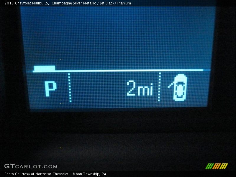 Champagne Silver Metallic / Jet Black/Titanium 2013 Chevrolet Malibu LS