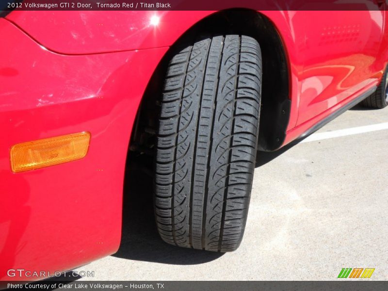 Tornado Red / Titan Black 2012 Volkswagen GTI 2 Door