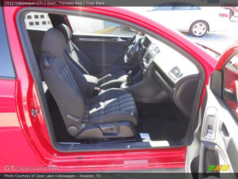 Tornado Red / Titan Black 2012 Volkswagen GTI 2 Door