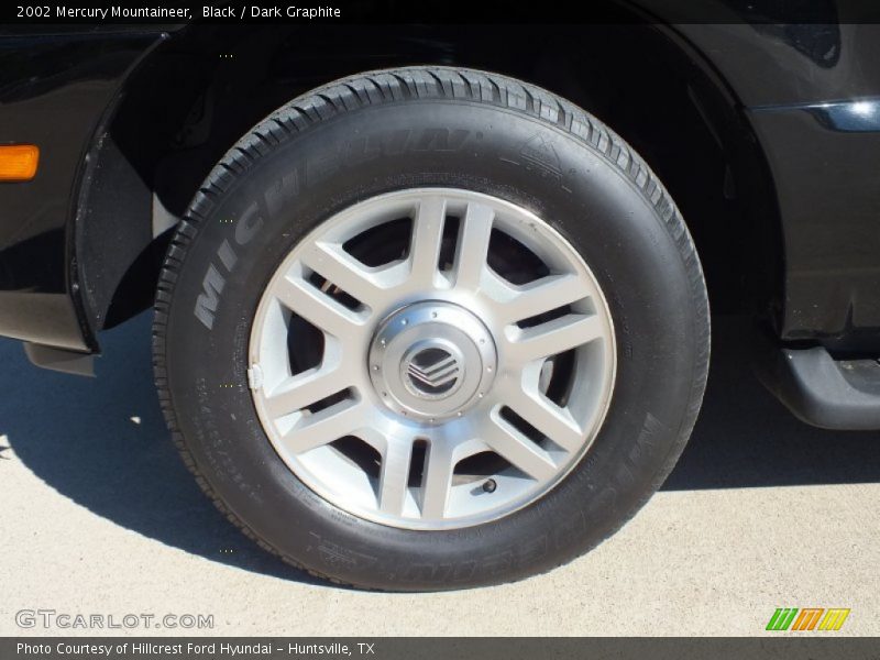 Black / Dark Graphite 2002 Mercury Mountaineer