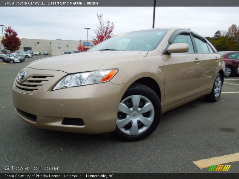 Desert Sand Metallic / Bisque 2009 Toyota Camry LE