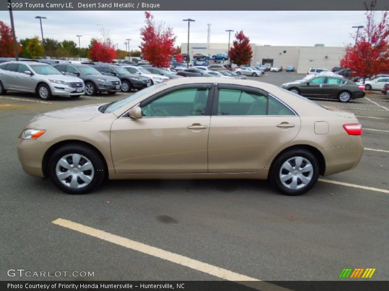 Desert Sand Metallic / Bisque 2009 Toyota Camry LE