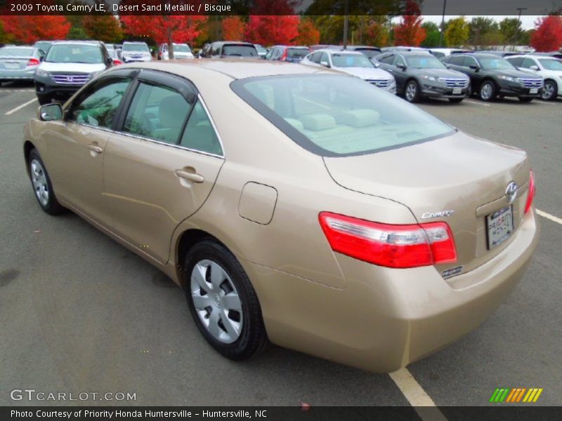 Desert Sand Metallic / Bisque 2009 Toyota Camry LE