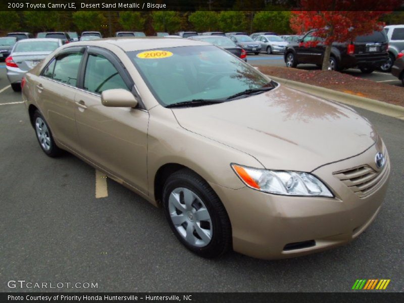 Desert Sand Metallic / Bisque 2009 Toyota Camry LE