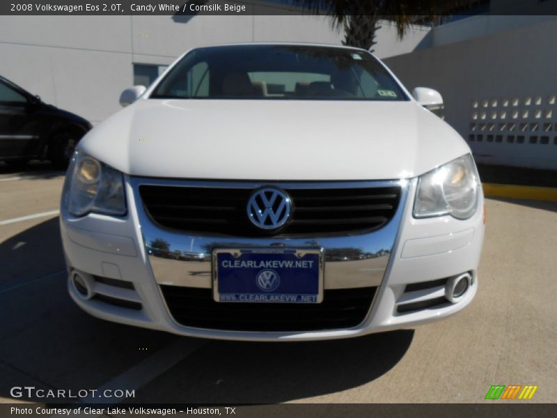 Candy White / Cornsilk Beige 2008 Volkswagen Eos 2.0T