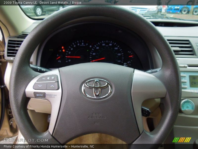 Desert Sand Metallic / Bisque 2009 Toyota Camry LE