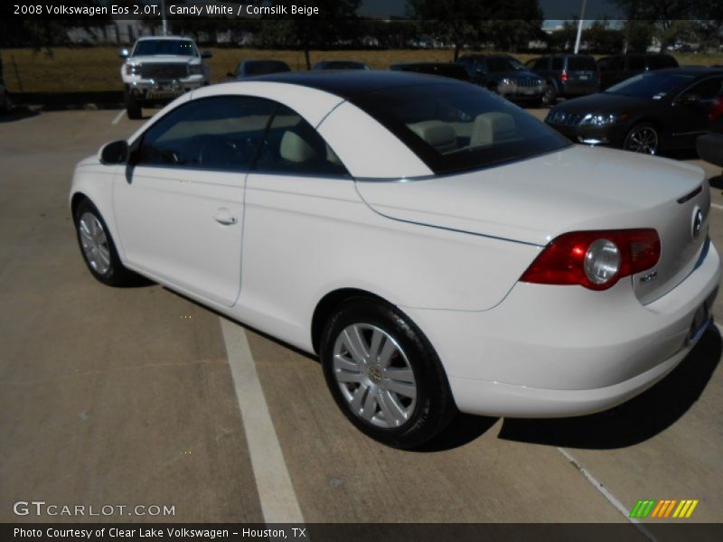 Candy White / Cornsilk Beige 2008 Volkswagen Eos 2.0T