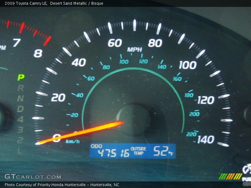 Desert Sand Metallic / Bisque 2009 Toyota Camry LE