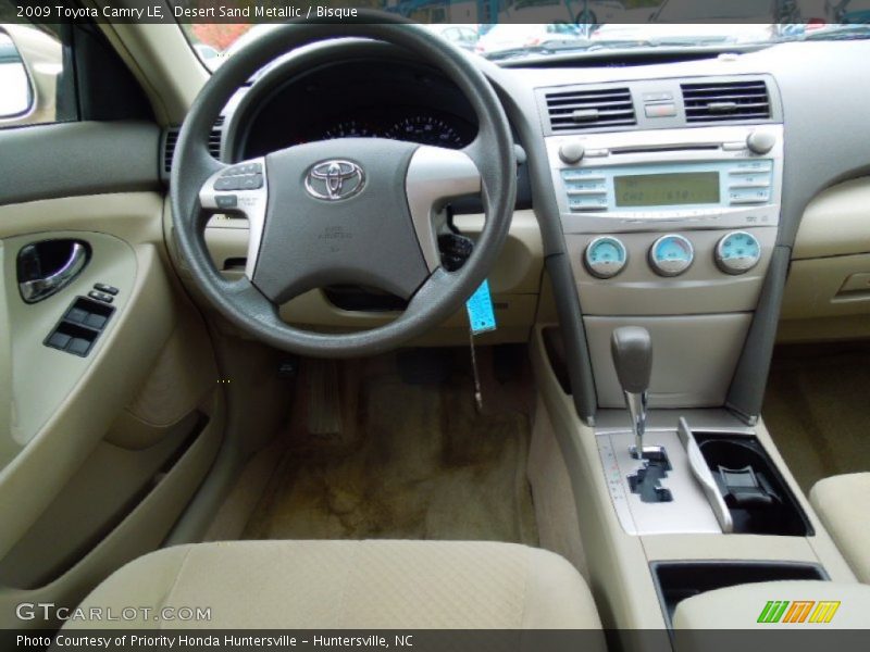 Desert Sand Metallic / Bisque 2009 Toyota Camry LE