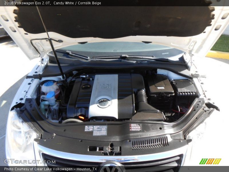 Candy White / Cornsilk Beige 2008 Volkswagen Eos 2.0T