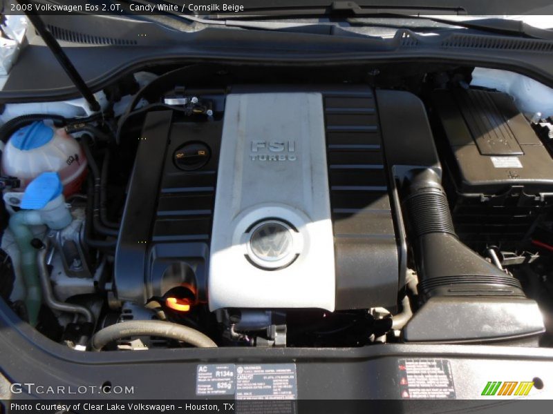 Candy White / Cornsilk Beige 2008 Volkswagen Eos 2.0T