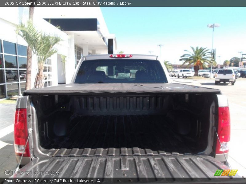 Steel Gray Metallic / Ebony 2009 GMC Sierra 1500 SLE XFE Crew Cab