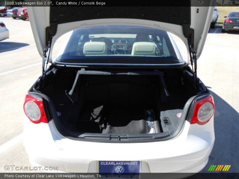 Candy White / Cornsilk Beige 2008 Volkswagen Eos 2.0T