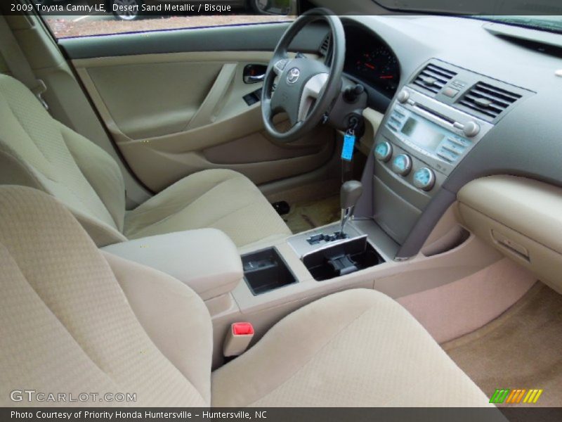 Desert Sand Metallic / Bisque 2009 Toyota Camry LE
