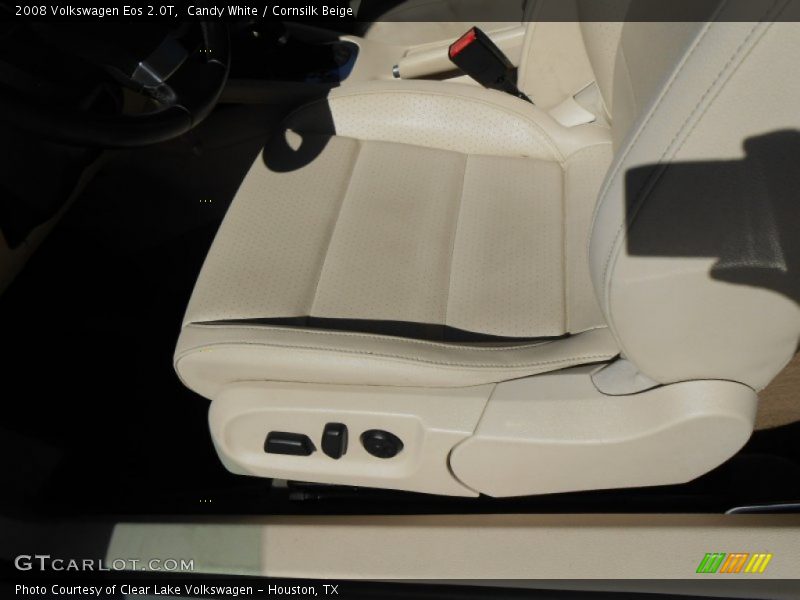 Candy White / Cornsilk Beige 2008 Volkswagen Eos 2.0T