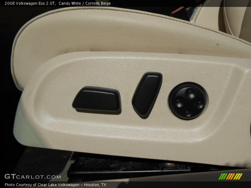 Candy White / Cornsilk Beige 2008 Volkswagen Eos 2.0T