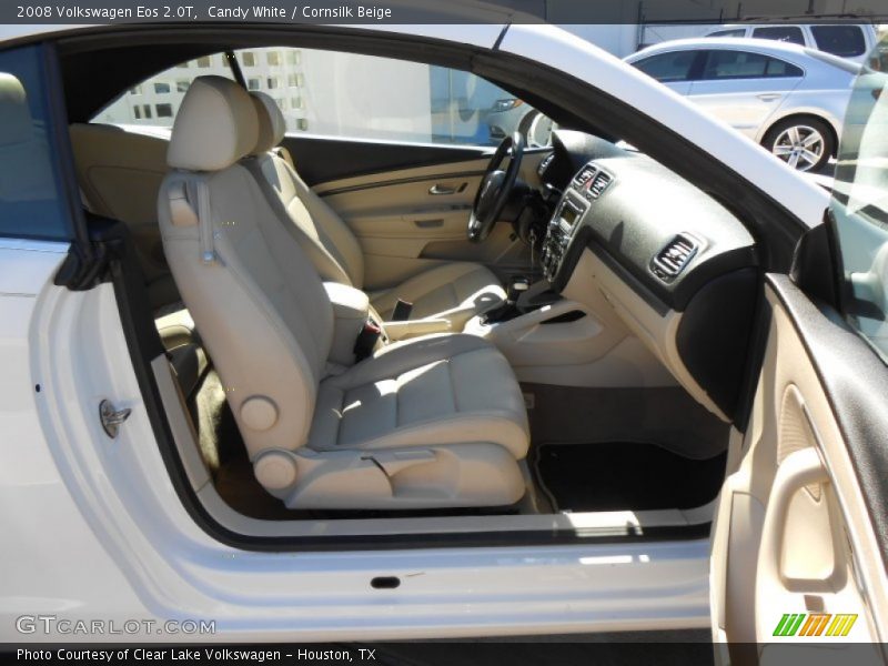 Candy White / Cornsilk Beige 2008 Volkswagen Eos 2.0T