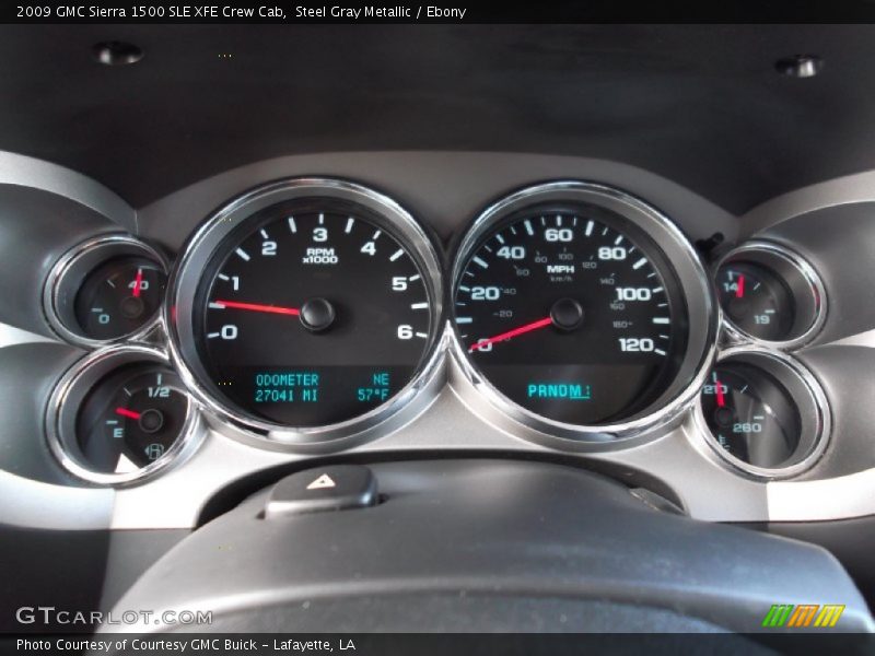  2009 Sierra 1500 SLE XFE Crew Cab SLE XFE Crew Cab Gauges