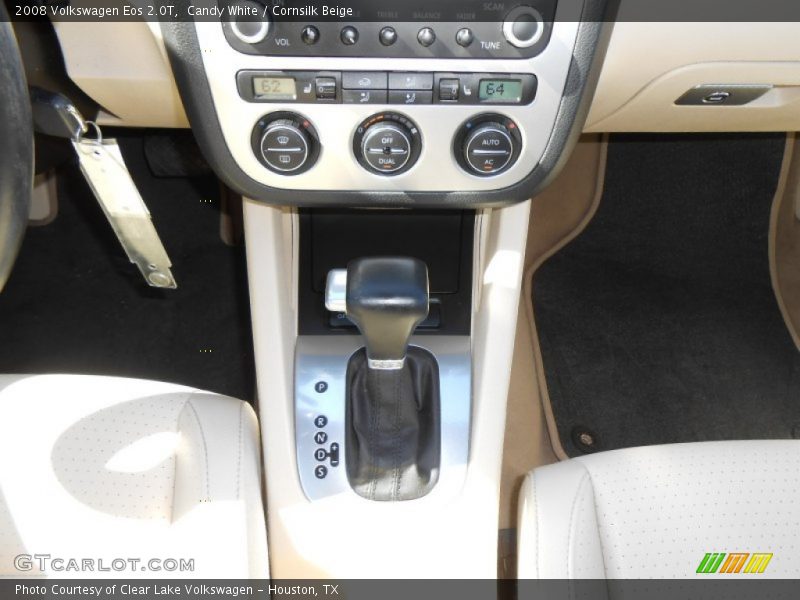 Candy White / Cornsilk Beige 2008 Volkswagen Eos 2.0T