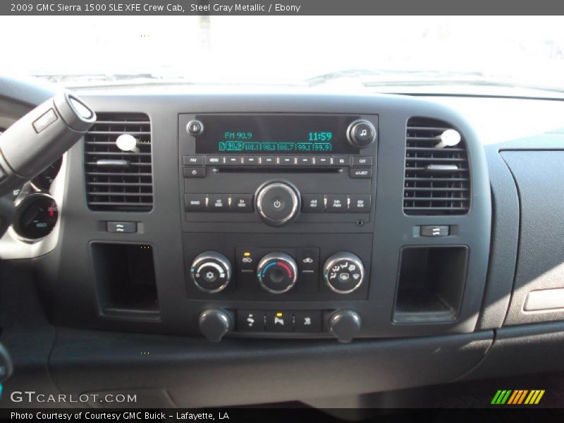 Controls of 2009 Sierra 1500 SLE XFE Crew Cab