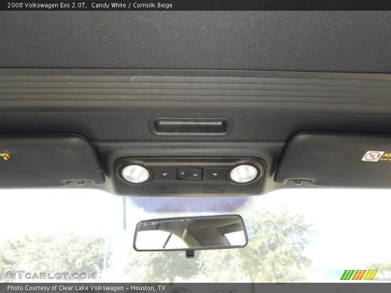 Candy White / Cornsilk Beige 2008 Volkswagen Eos 2.0T