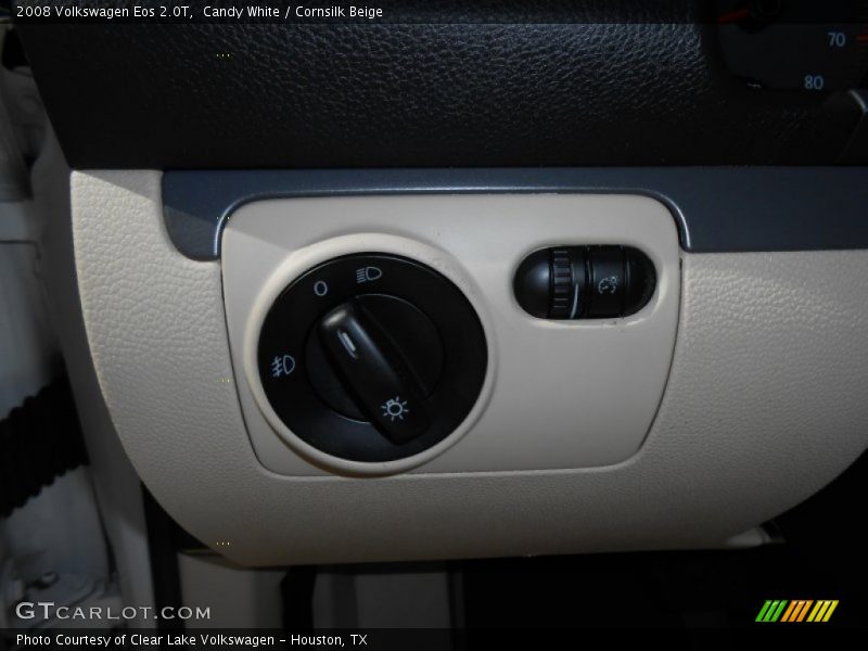 Candy White / Cornsilk Beige 2008 Volkswagen Eos 2.0T