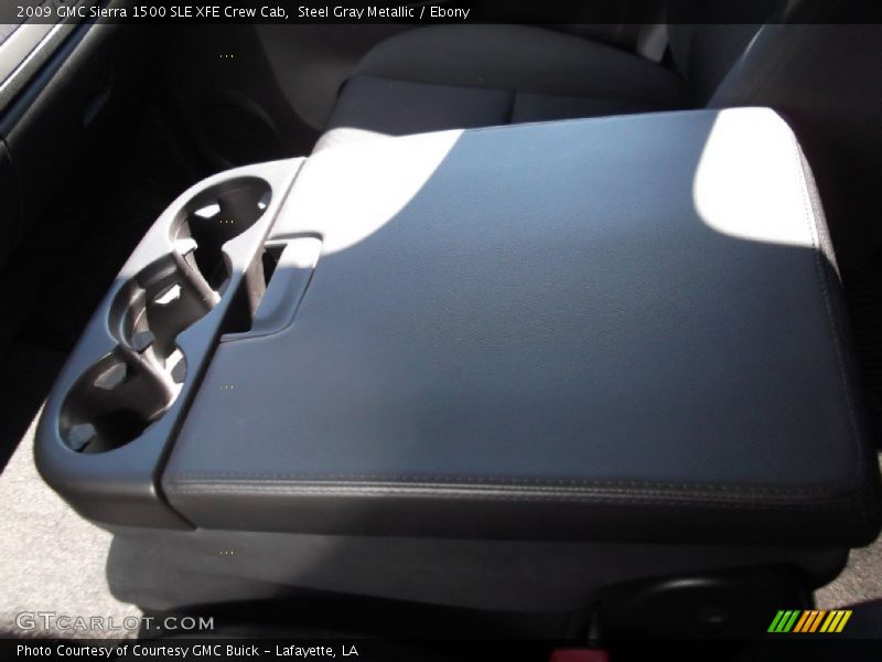 Steel Gray Metallic / Ebony 2009 GMC Sierra 1500 SLE XFE Crew Cab