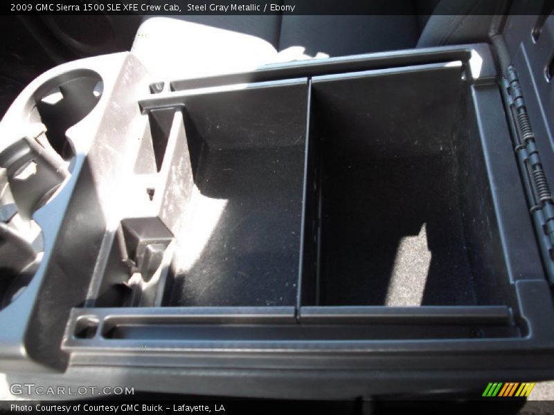 Steel Gray Metallic / Ebony 2009 GMC Sierra 1500 SLE XFE Crew Cab