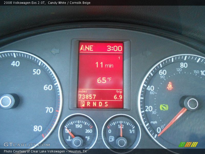 Candy White / Cornsilk Beige 2008 Volkswagen Eos 2.0T