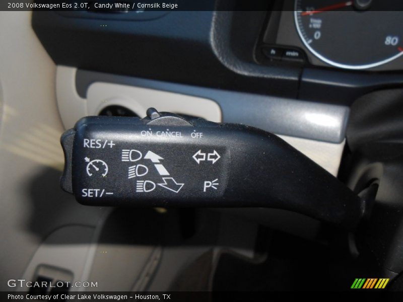 Candy White / Cornsilk Beige 2008 Volkswagen Eos 2.0T