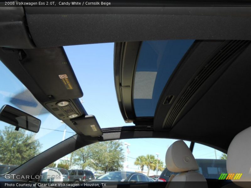 Candy White / Cornsilk Beige 2008 Volkswagen Eos 2.0T