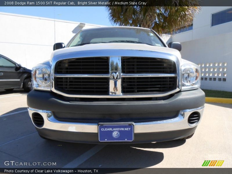 Bright Silver Metallic / Medium Slate Gray 2008 Dodge Ram 1500 SXT Regular Cab