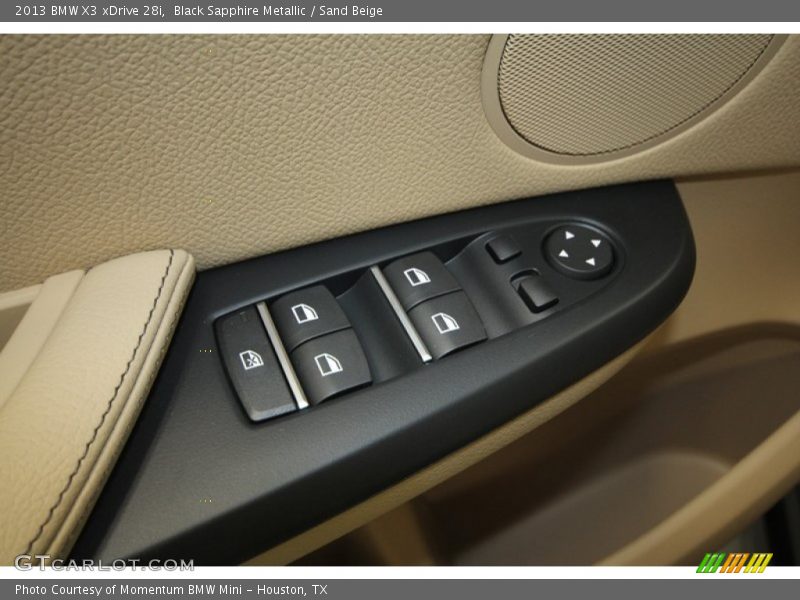 Black Sapphire Metallic / Sand Beige 2013 BMW X3 xDrive 28i