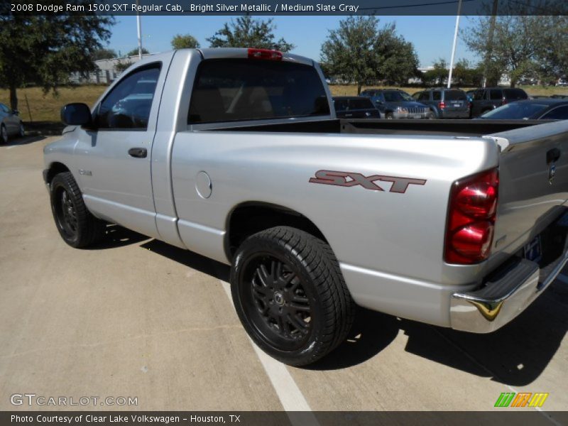 Bright Silver Metallic / Medium Slate Gray 2008 Dodge Ram 1500 SXT Regular Cab