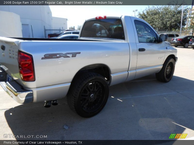 Bright Silver Metallic / Medium Slate Gray 2008 Dodge Ram 1500 SXT Regular Cab