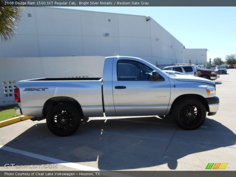 Bright Silver Metallic / Medium Slate Gray 2008 Dodge Ram 1500 SXT Regular Cab