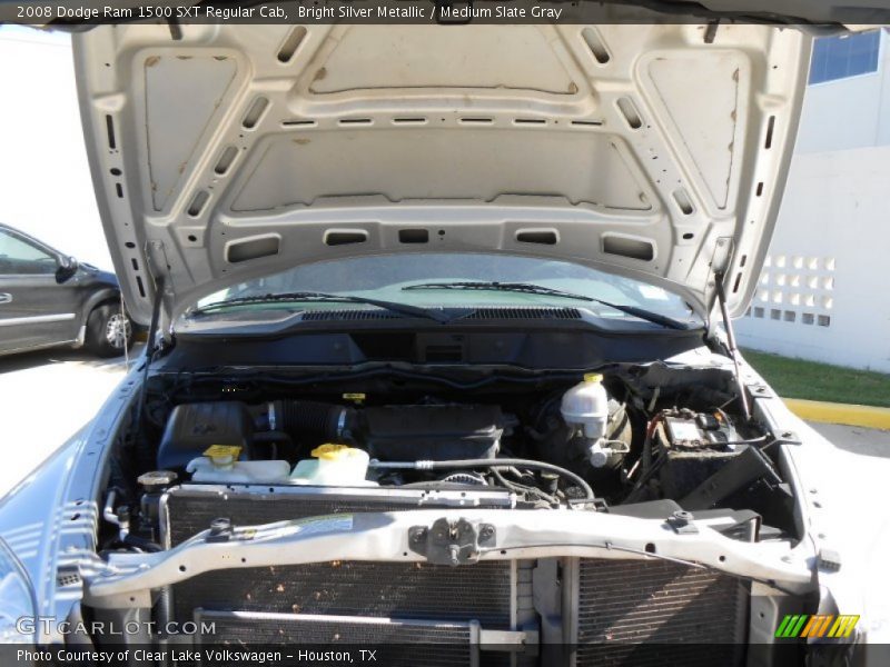 Bright Silver Metallic / Medium Slate Gray 2008 Dodge Ram 1500 SXT Regular Cab