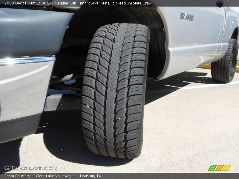 Bright Silver Metallic / Medium Slate Gray 2008 Dodge Ram 1500 SXT Regular Cab