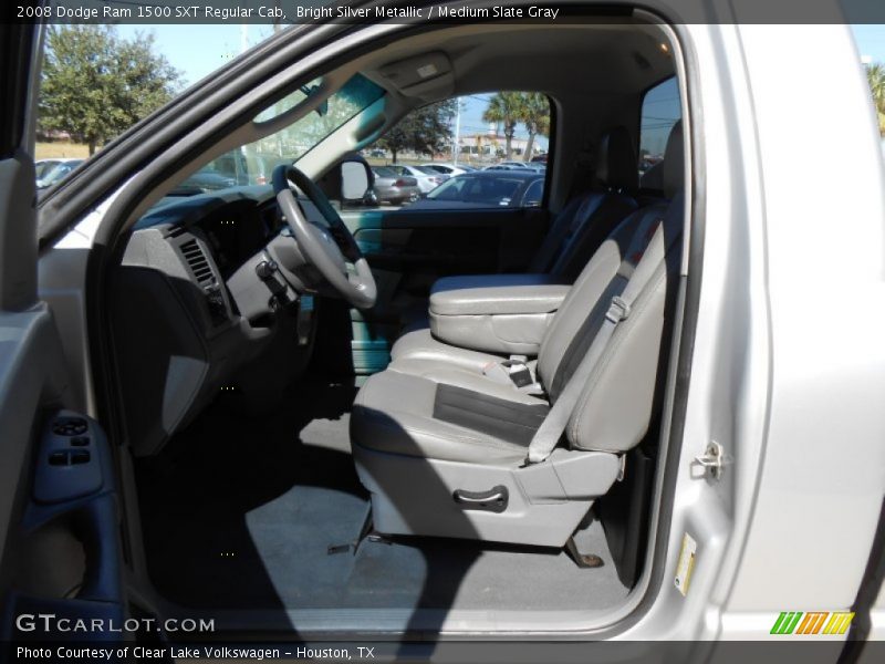 Bright Silver Metallic / Medium Slate Gray 2008 Dodge Ram 1500 SXT Regular Cab