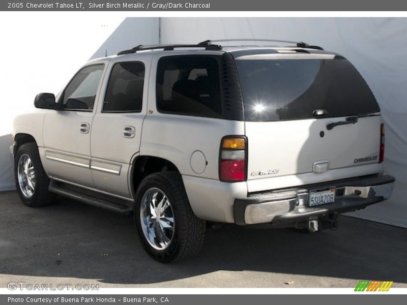 Silver Birch Metallic / Gray/Dark Charcoal 2005 Chevrolet Tahoe LT