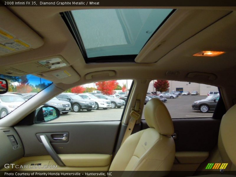 Diamond Graphite Metallic / Wheat 2008 Infiniti FX 35