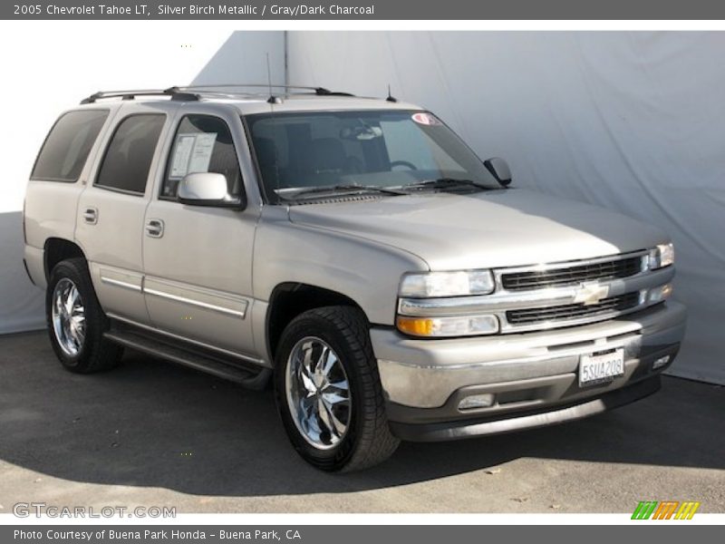 Silver Birch Metallic / Gray/Dark Charcoal 2005 Chevrolet Tahoe LT