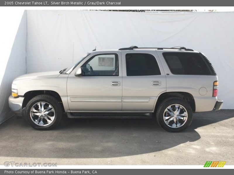 Silver Birch Metallic / Gray/Dark Charcoal 2005 Chevrolet Tahoe LT