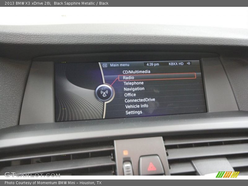 Black Sapphire Metallic / Black 2013 BMW X3 xDrive 28i