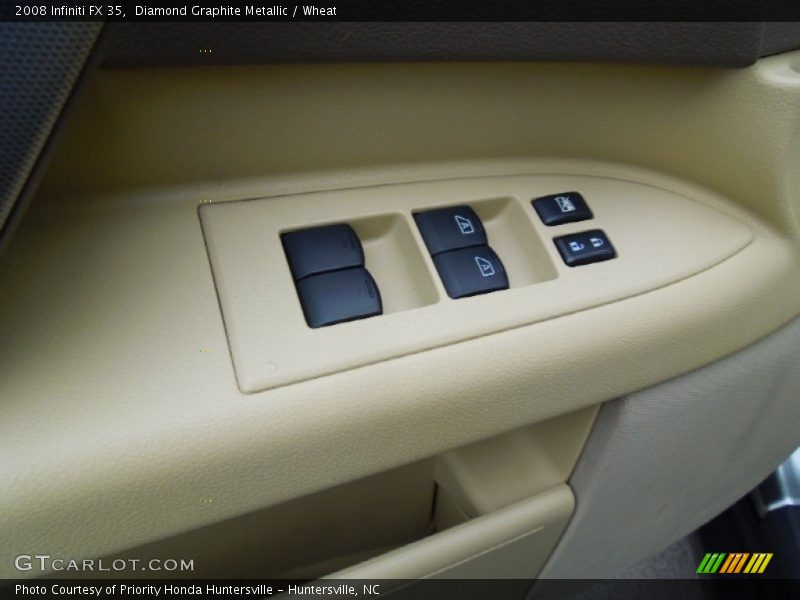 Diamond Graphite Metallic / Wheat 2008 Infiniti FX 35