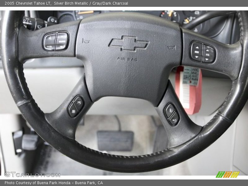 Silver Birch Metallic / Gray/Dark Charcoal 2005 Chevrolet Tahoe LT