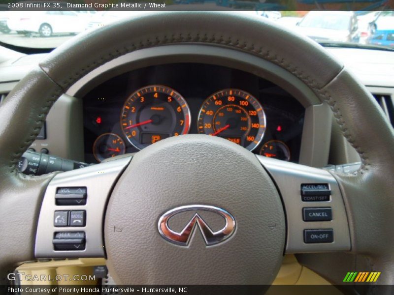 Diamond Graphite Metallic / Wheat 2008 Infiniti FX 35