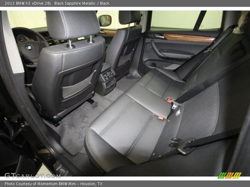 Black Sapphire Metallic / Black 2013 BMW X3 xDrive 28i